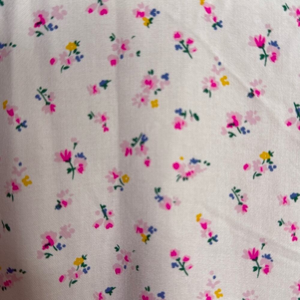 Madewell Tie-Sleeve Retro Floral Dress in Dutch Dandelions W1361 Sz 14 - Picture 7 of 13